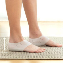 Aumento di altezza invisibile in silicone TPE, protegge i piedi con un design ergonomico per supporto e comfort, vestibilità flessibile,