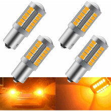 Żarówki LED o podwójnej funkcji, superjasne 4014 33SMD do kierunkowskazów i świateł cofania, łatwa instalacja, wtyczka typu plug-play,