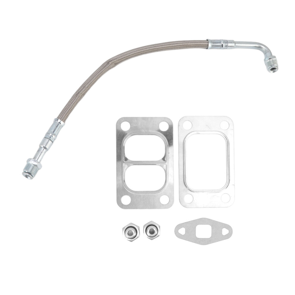 Turbo Oil Feed Line Kit For Dodge Ram 5.9L 1989-1998, Metal Alloy 3431371623739
