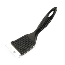 BBQ Grill Brush with Stainless Steel Wire Bristles, Ergonomic HeatResistant Handle for Efficient Grease Removal