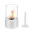 Small Tabletop Fire Pit Bowl, Mini Portable Table Top Alcohol Fireplace Indoor, Smokeless Clean,whi 1
