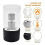 Small Tabletop Fire Pit Bowl, Mini Portable Table Top Alcohol Fireplace Indoor, Smokeless Clean,whi 2