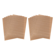 12 Stücke PTFE Blatt 40X60 Cm Wiederverwendbare Beständig Back Matte Öl Beständige Papier Back Ofen Werkzeug Antihaft für Bbq