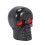 2 Pair Motorcycle Skull Number Plate Frame Screws Fitting Screw Black 8
