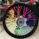 Universal Spoke Skins για Dirt Bike Φιλική προς το χρήστη λειτουργικότητα με απλή εγκατάσταση, 8