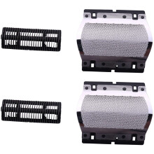 2X Elektro Rasierer Kopf Omentum Shaver Foil für 11B Serie 1 110 120 130 140 150 150S-1 130S-1 5684 5685 Rasier Klinge