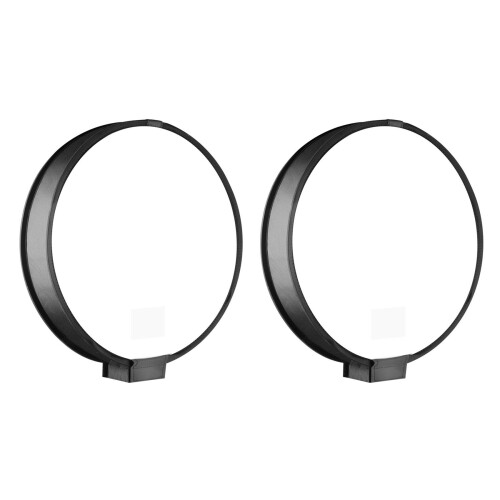 2X 40Cm Round Universal Portable Speedlight Softbox Flash Diffuser -Top Soft Box for Camera