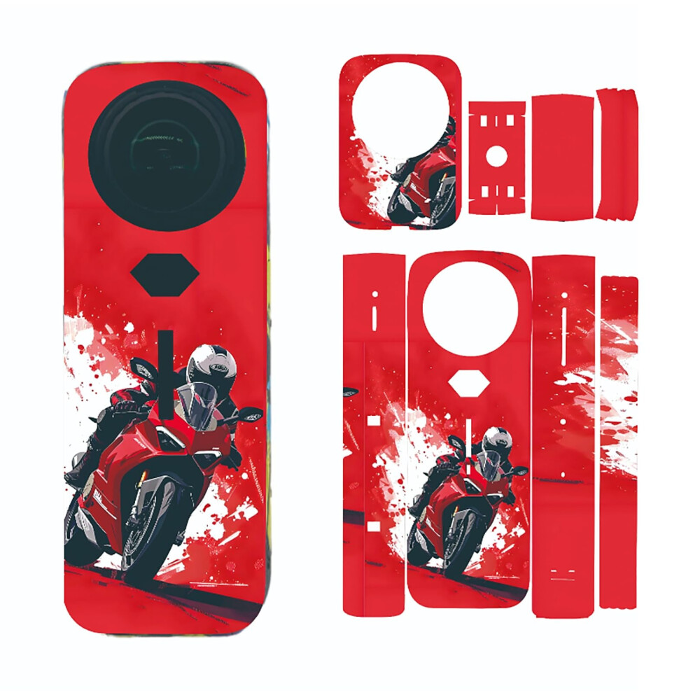 Protection Stickers For Insta360 X5 Sports Camera Sticker Pack Antiscratch Protective Film Full Pack 2Count 9426802442335