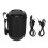 IPX5 Wasserfester Bluetooth-Lautsprecher 10W, 1500mAh, Schwarz 2