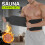 (Black) Taillen-Schlankheitstrainer-Gürtel, Sauna-Schweißgürtel 1
