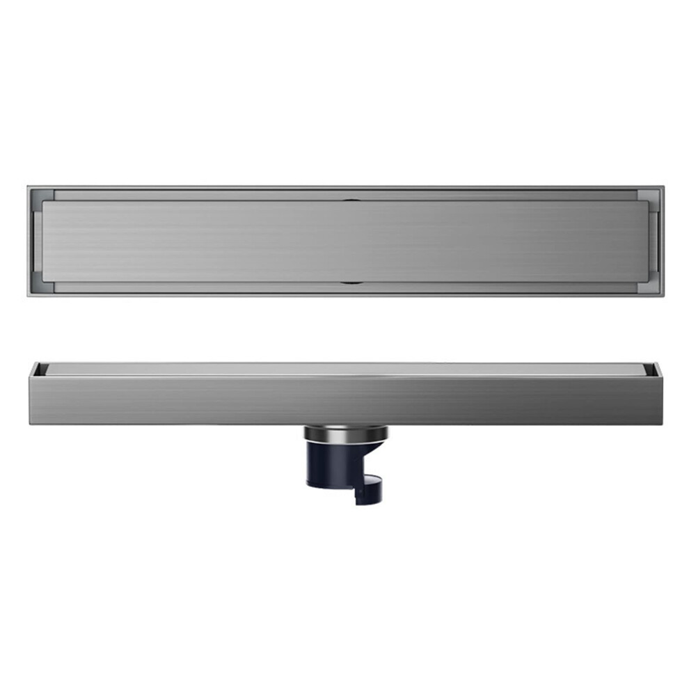 Linear Tile Insert Shower Drain 20Cm Invisible 304 Stainless Steel Antiodor Fast Flow Bathroom Floor Drain 9347817110173