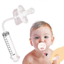 Baby Medicine Syringe Pacifier for Oral Feeding Liquid Baby Medicine Dispenser