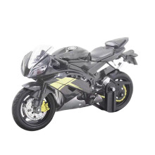 1:18 Alloy Motorcycle Model — Black, 11.5x6.5x4.7cm Home Décor