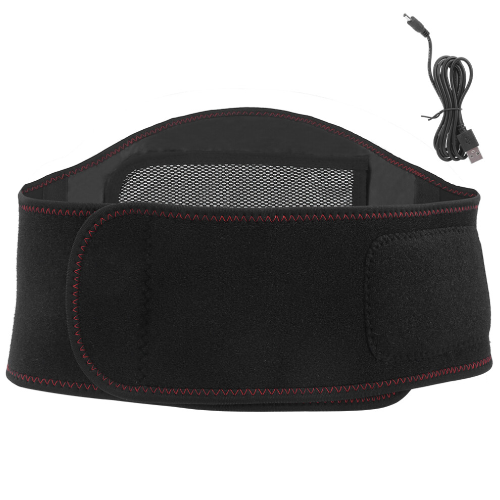Heated Shoulder Wrap With USB Charging Cordless Heating Pad Adjustable Temperature Thermal Therapy Relieves Muscular Tension And Sedentary Lumbago For