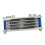 Monkey 125-140cc 4-Row Oil Cooler Kit Blue 16