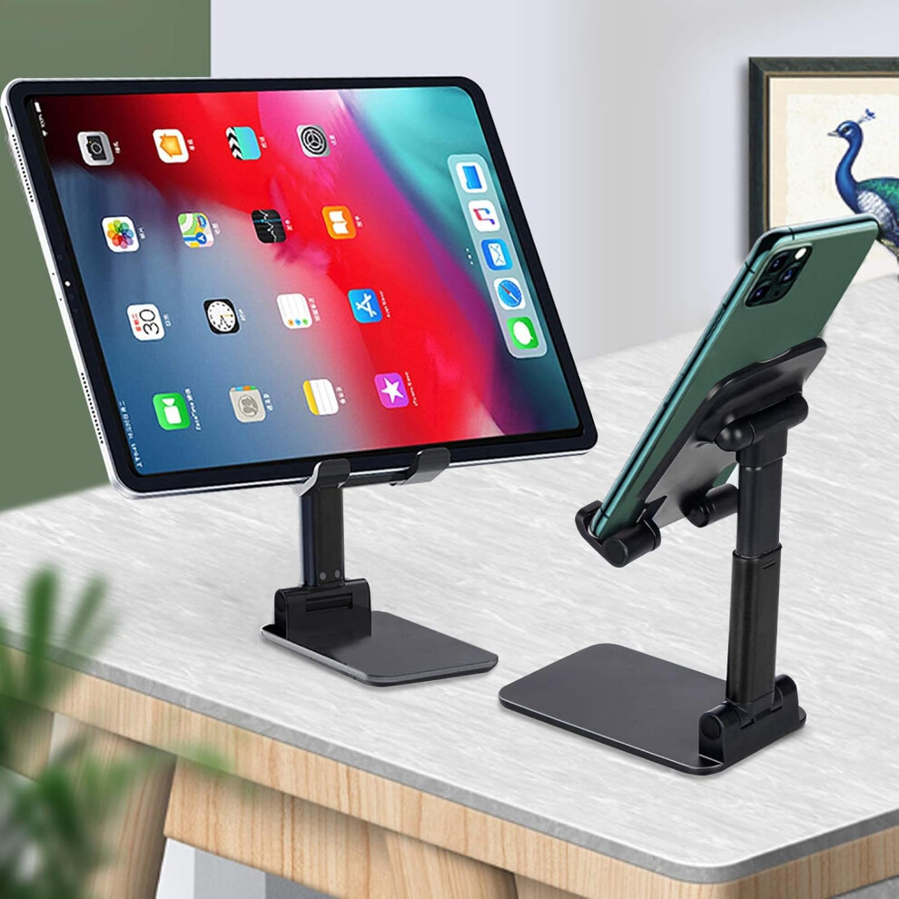 Case Friendly Cell Phone Stand, Versatile Compatibility Foldable Stand For Desk, Stable Non-Slip Design Phone Holder For Smartphones & Tablets, 9169997178695