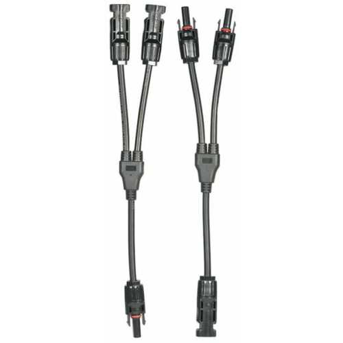 Versatile Solar Connector, Easy Plug And Unplug For Quick Assembly, High Voltage Compatibility Ensures Reliability 1 Pair