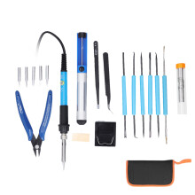 Lötkolben-Set mit LCD-Display, ideal für schnelles Aufheizen und doppelte Sicherheitsfunktion, perfekt für Gerätewartung, Heimwerkerprojekte und