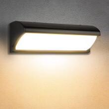 Outdoor Wall Lamp, LED Outdoor Wall Sconces That Are Energy-saving And Durable, Waterproof Exterior Light With Monocrystalline Solar Panel For Wet