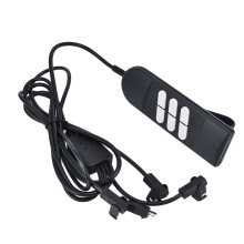 Remote Hand Control for Electric Recliner Controller, Easy-to-operate 6 Button Handset with ABS Housing, Controls 1 To 3 Functions for Lift Chairs