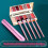 Βούρτσες μακιγιάζ από κράμα αλουμινίου Shell, κομψές και εύκολες στον καθαρισμό, 4