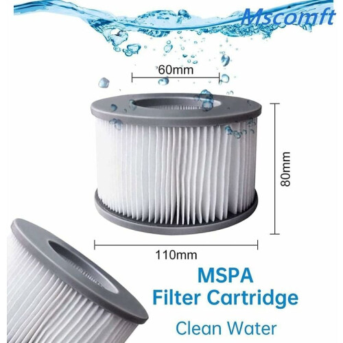 Ventilated Vortex Filter System, High-Quality Material: Filter Impurities, Easy to Replace, Compatible with Bliss, Silver Cloud Models 1
