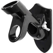 Heavy-Duty Mount for American Flag Flagpoles, High Strength Stainless Steel Two-Position Mount, Powder Coated Finish, Extra Wind Resistant, Suitable
