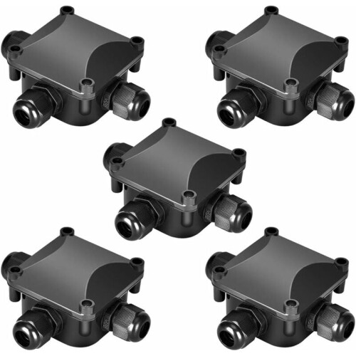 Πολυλειτουργική εφαρμογή3Way Cable Connector, υψηλής ποιότητας πλαστικό PC με προστασία