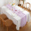 Romantic Sheer Table Runner for Events, Rustic Table Runner Chiffon Table Runner 30x300cm Soft Flowing Fabric with Elegant Cutwork, Wedding Table 6
