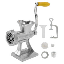 Hachoir à viande manuel, ustensile de cuisine multifonctionnel avec accessoire pour la fabrication de saucisses, poignée ergonomique pour une