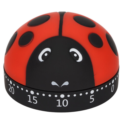 Adorable Ladybug Timer, Mechanical Kitchen Timer With Loud Ring, Perfect For Engaging Children In Time Management