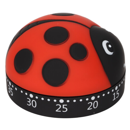 Adorable Ladybug Timer, Mechanical Kitchen Timer With Loud Ring, Perfect For Engaging Children In Time Management 1