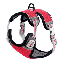 Explosionproof dog leash, for cat harness and leash for walking, comfortable outdoor vest, breathable, reflective, size L