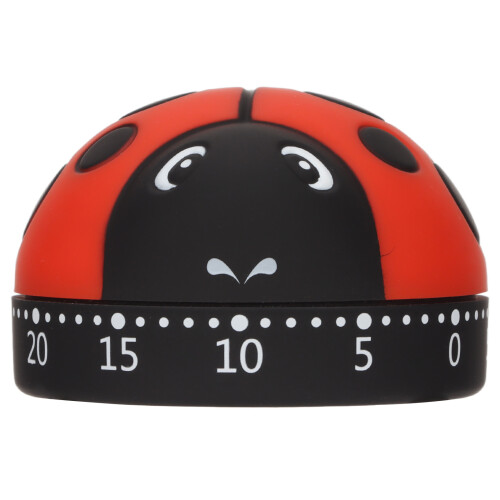 Adorable Ladybug Timer, Mechanical Kitchen Timer With Loud Ring, Perfect For Engaging Children In Time Management 2