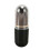 Powder Brush White Bristle Round Head Black Case 11