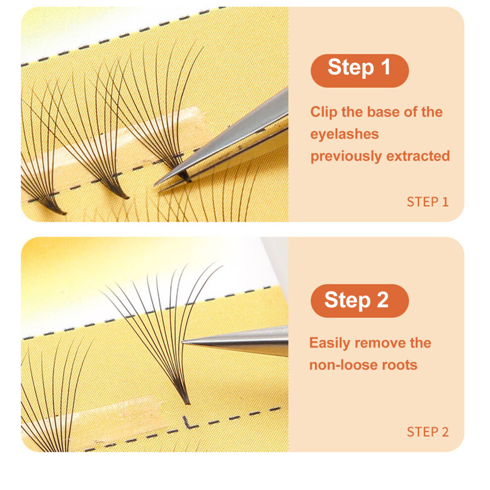 2 Box 0.07 10D Mink Lash Clusters Lightweight Extensions, 15mm