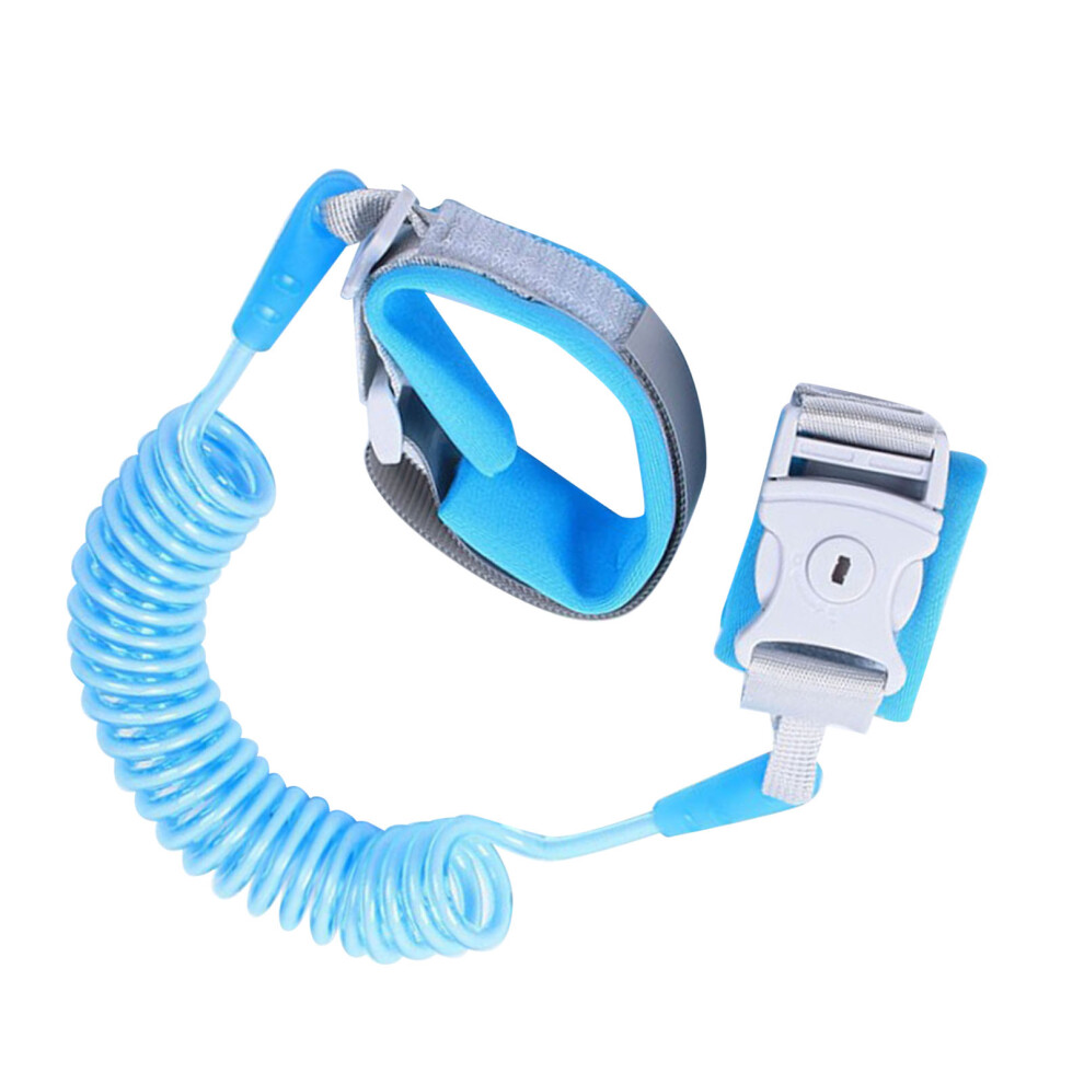 Adjustable Toddler Leash with 360 Rotation Safety Wristband Nylon Plastic Rope Harness