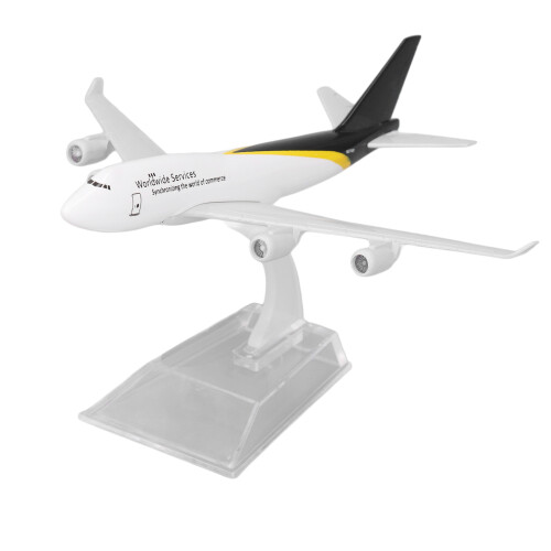Flugzeugmodell aus Legierung mit Ständer, 1