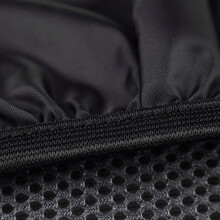 Waterproof Backpack Rain Cover 45-55L with Reflective Strip, Black, Oxford Cloth