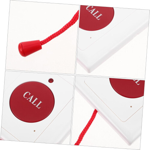 Emergency Call Button with Fall Alarm for Elderly, Wall Mount Safety Alert with Easy Pull Cord WiFi 1