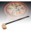 Pizza Oven Brush with Scraper, Long Handle for Efficient Residue Removal, Detachable Cleaning Tool 5