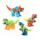 Kinder zerlegen Dinosaurier Set flexibel 3