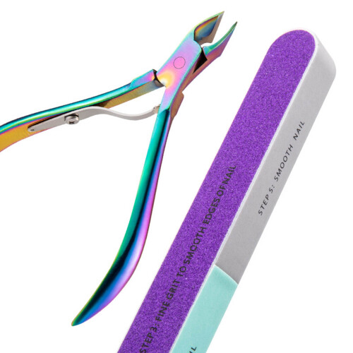 Nail Art Tool7Way Επαγγελματικό κιτ λείανσης νυχιών, λείες λίμες νυχιών, μπλοκ στίλβωσης 2