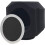 Compact Microphone Isolation Shield TwoTone White And Black Finish Optimized Reflection Control For  Audio 3