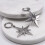 Collier avec pendentif étoile épine pour-boucles d'oreilles 5