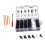 Kit da 100 rivetti a clip per paraurti auto con estrattore, ABS 220g 3