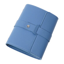 Earring Organizer Booklet Portable Jewelry Storage Box-Blue