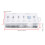 Kit da 100 rivetti a clip per paraurti auto con estrattore, ABS 220g 5