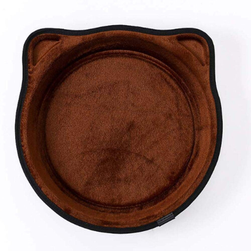 Cat Hammock Window Mounted Cat Bed Window Perch Hammock Cooling Canvas Suction Cups Brown 1 Piece