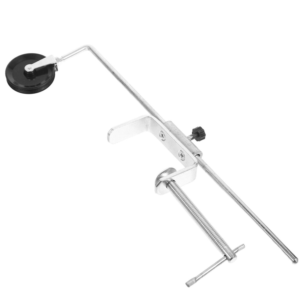 Experimental Table Clamp With Roller Sturdy Clamp Holder For Physics Class And Laboratory 9426802451375